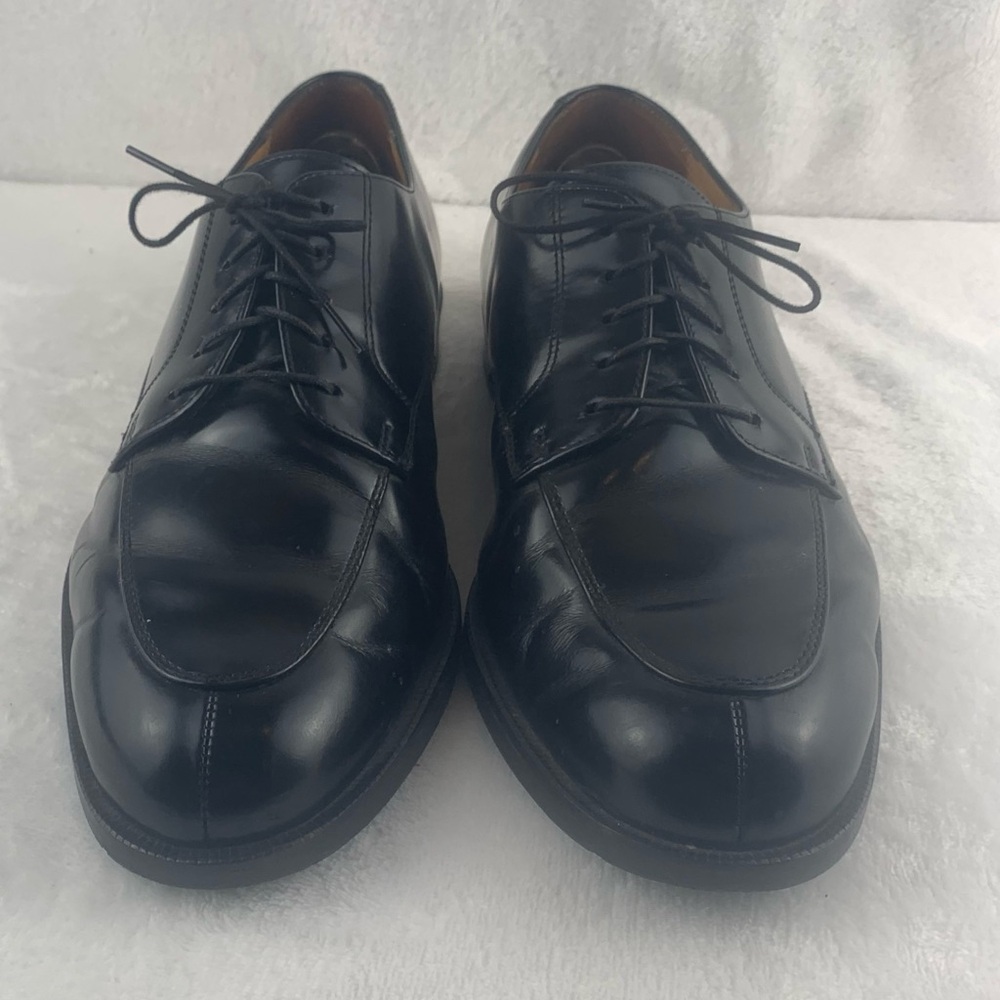 Cole Haan Black 5 Eye Lace Up Oxford Dress Shoes Smooth Leather Mens Size 9EE - Picture 4 of 14